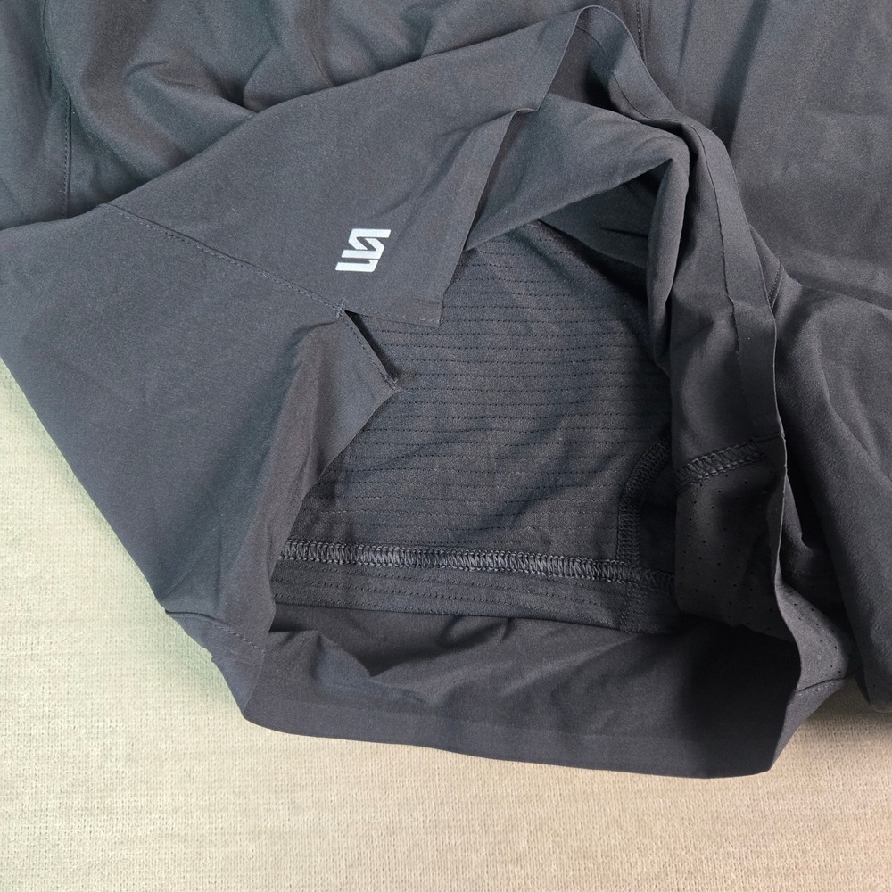 VRST Mens Accelerate 5" Running Shorts Pure Black 2XL Reflective Liner NWT - Picture 8 of 8